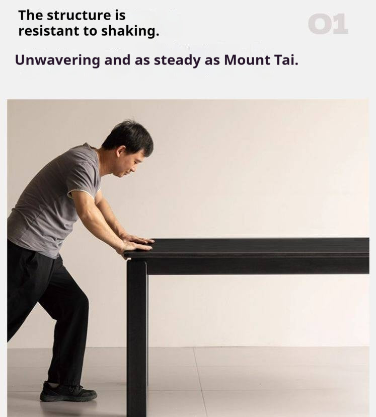 Oak, Ash Solid Wood Dining Table Modern and Simple