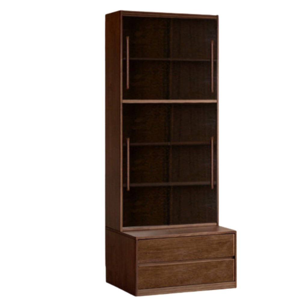 Sandalwood Solid Wood Combination Bookcase