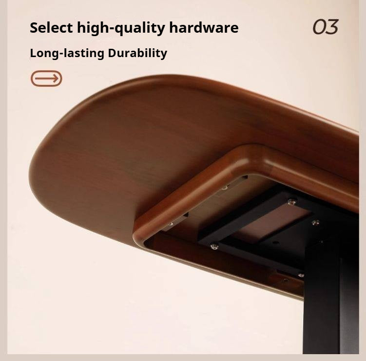 Poplar Solid Wood Ancient Style Elevating Tea Table