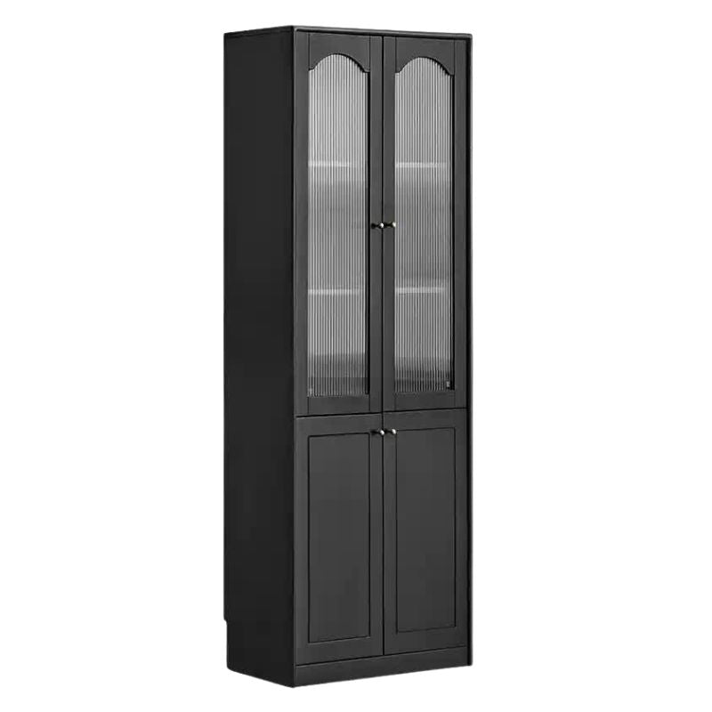 Solid Rubberwood American Retro Bookcase