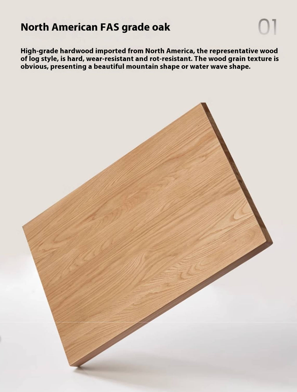 Oak, Ash Solid Wood Corner Bookshelf