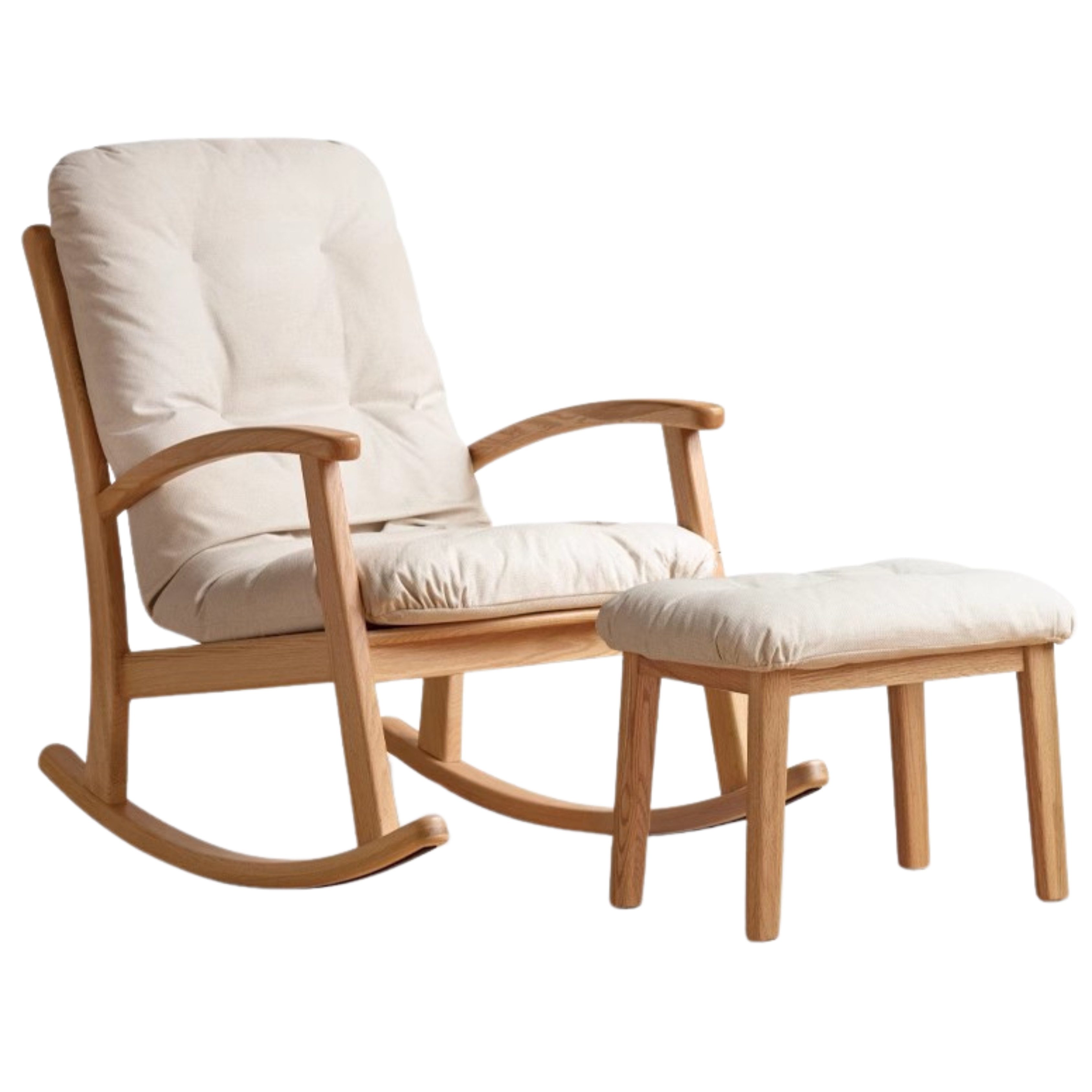 Oak Solid Wood Rocking Chair