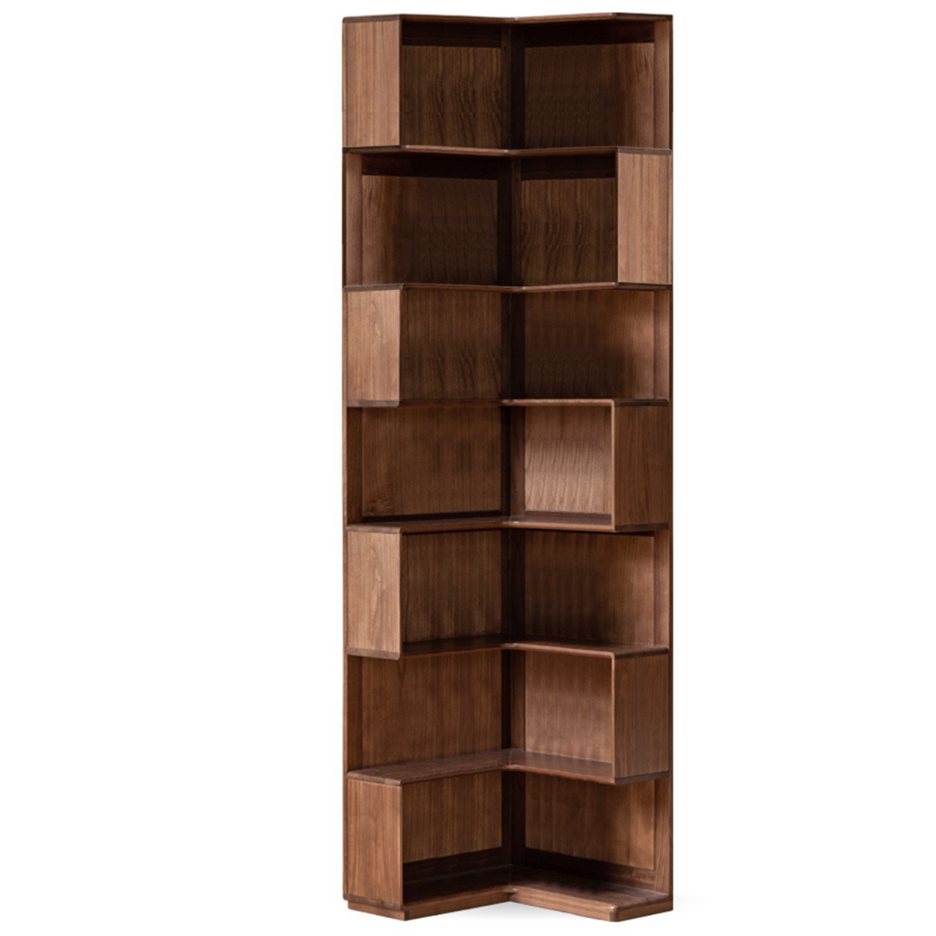 Black Walnut Solid Wood Bookshelf -USA