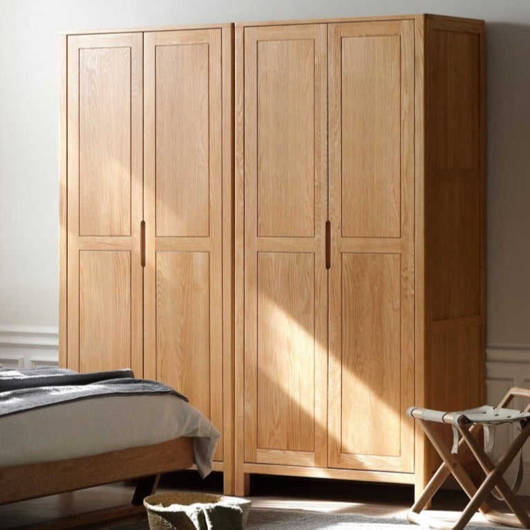 Oak solid wood Wardrobe-USA.