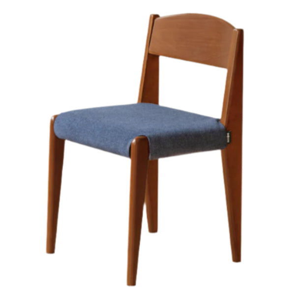 Set 4 pcs Beech Solid Wood Retro Style Dining Chair