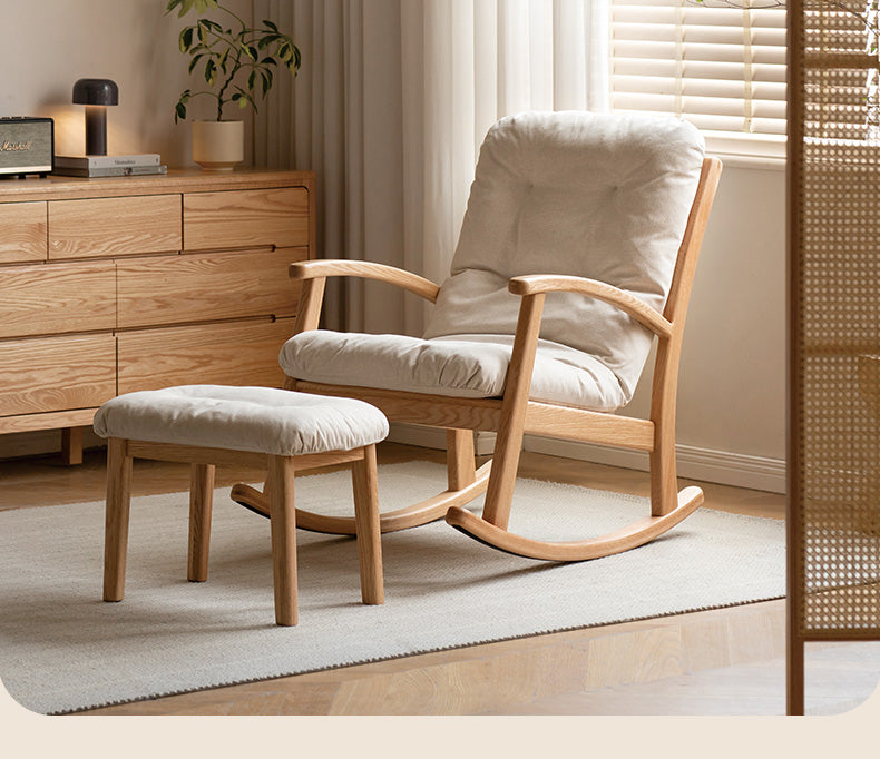 Oak Solid Wood Rocking Chair