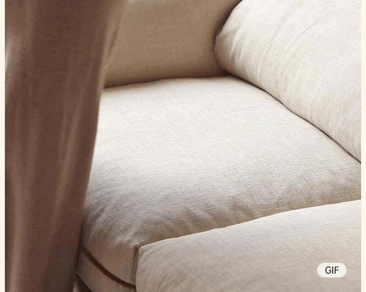 Pine Modern Style High Back Sofa