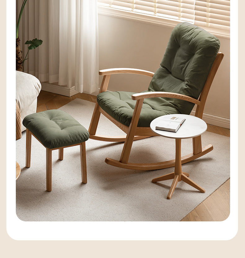 Oak Solid Wood Rocking Chair