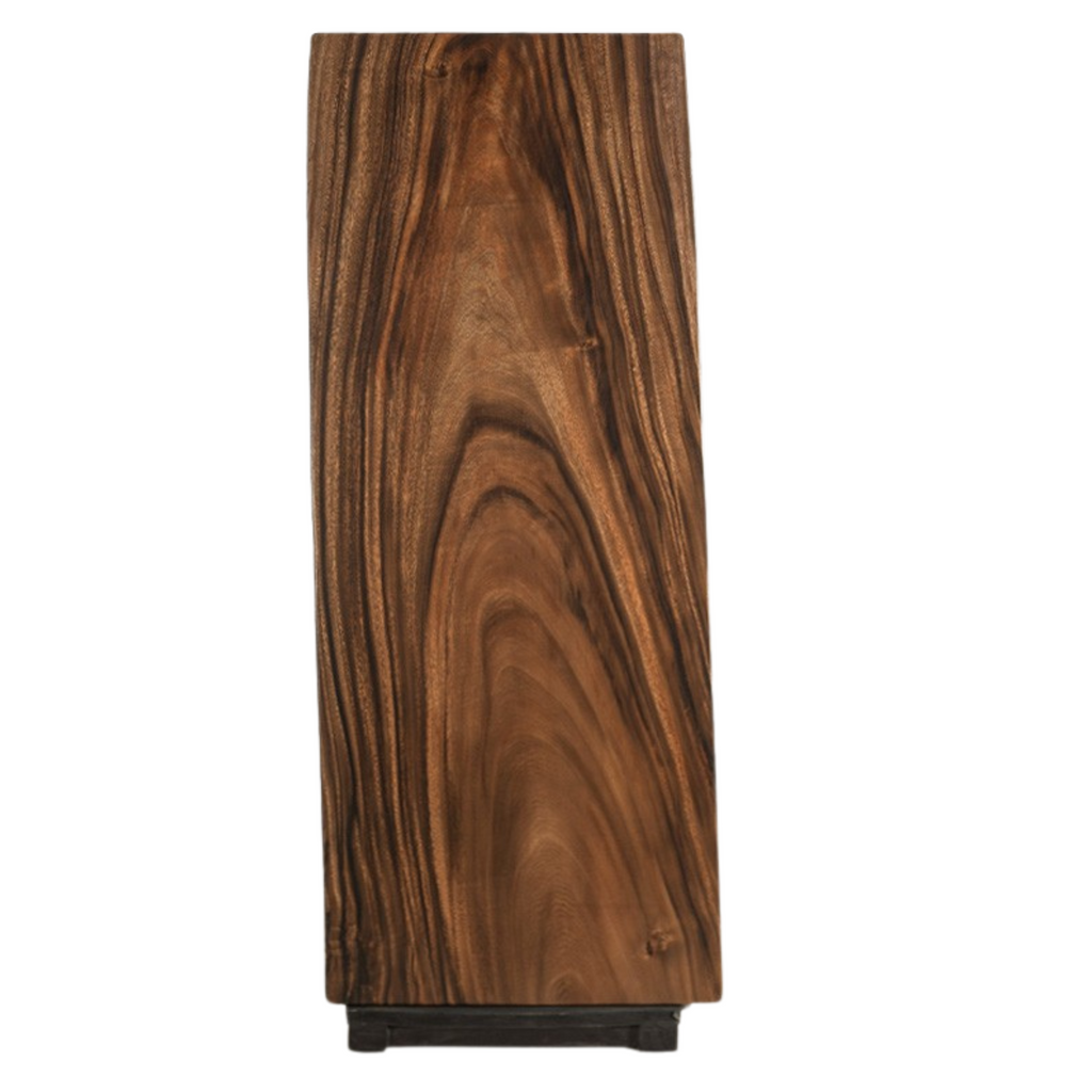 Black Walnut Solid Wood Wabi Sabi Style Dining Table Board