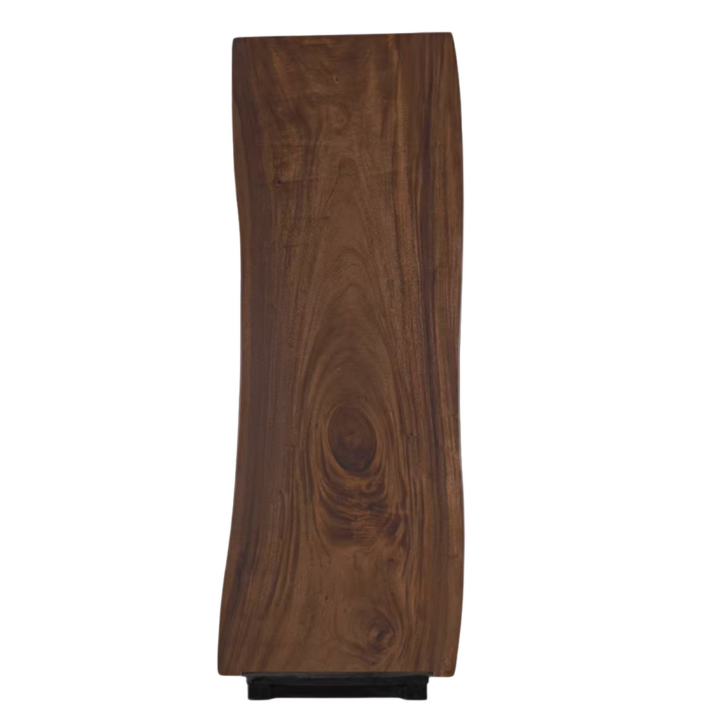Black Walnut Solid Wood Wabi Sabi Style Dining Table Board
