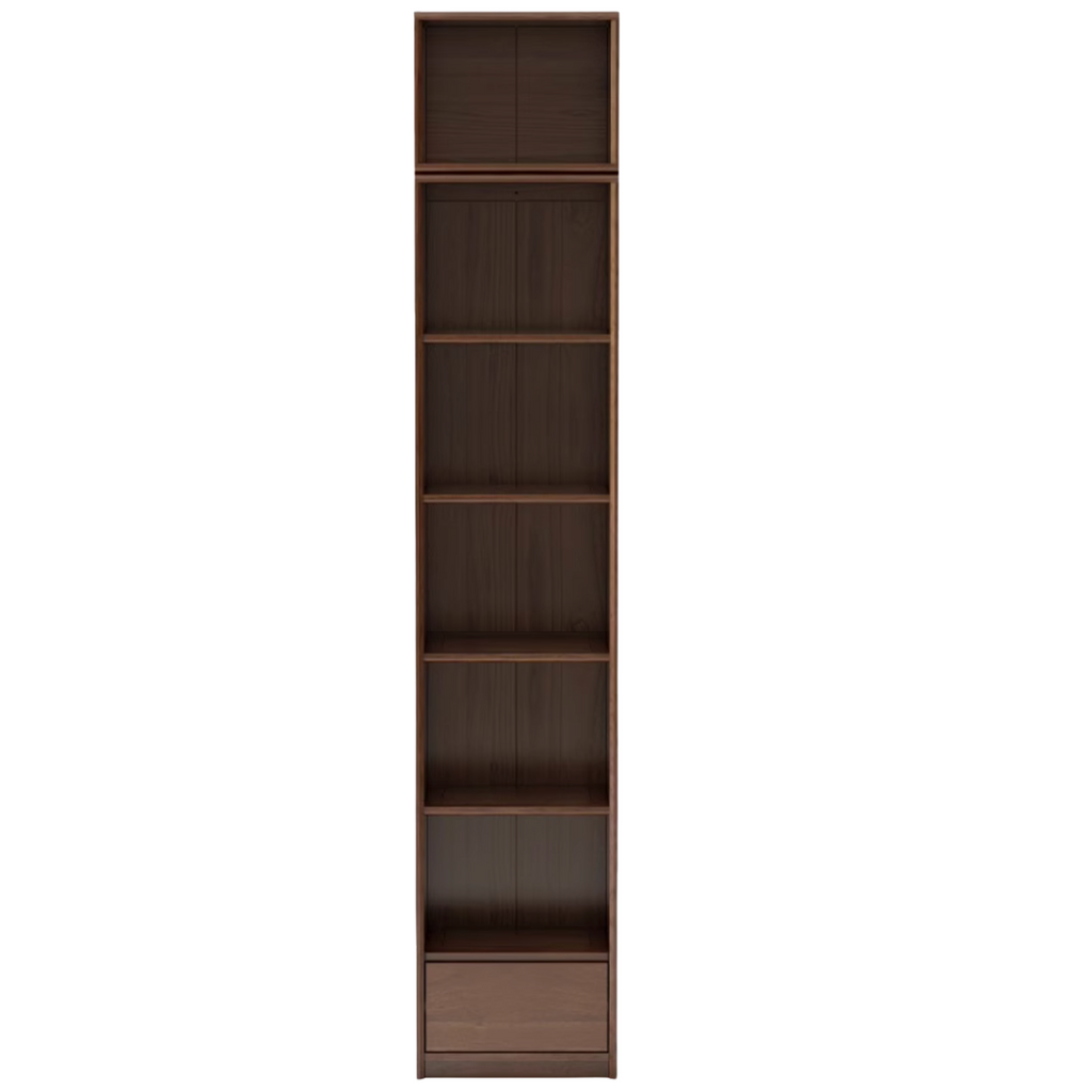 Black Walnut Solid Wood Bookshelf -USA