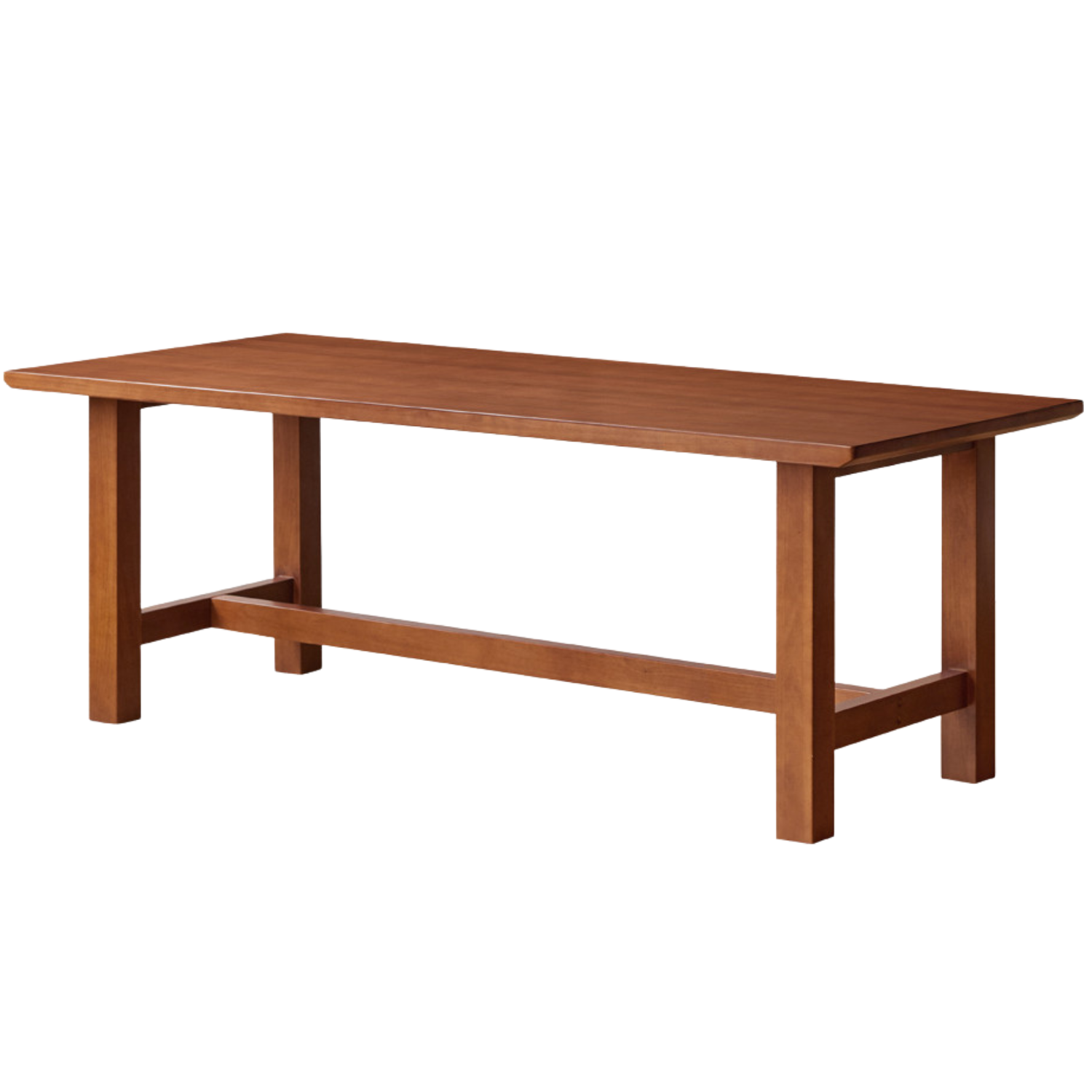 Poplar Solid Wood Mid Ancient Style Dining Table