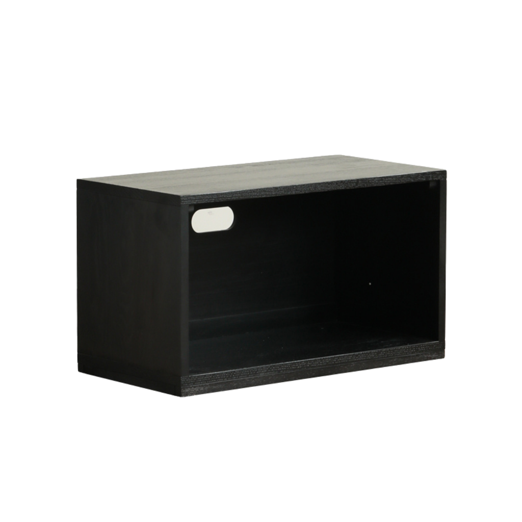 Oak Solid Wood TV Stand Combination Bookcase