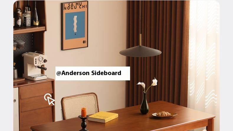 Poplar Solid Wood Antique Style Dining Table