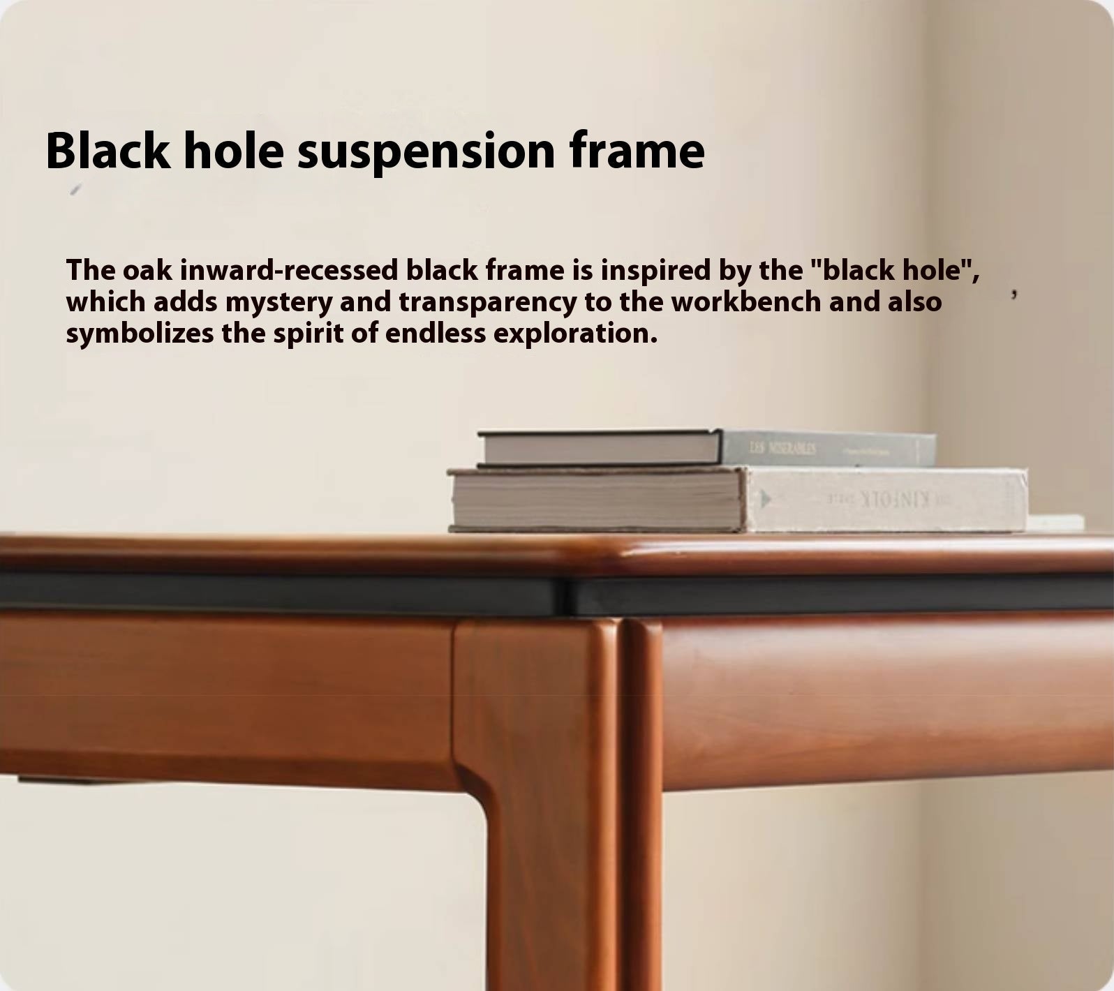 Poplar Solid Wood Antique Style Office Desk