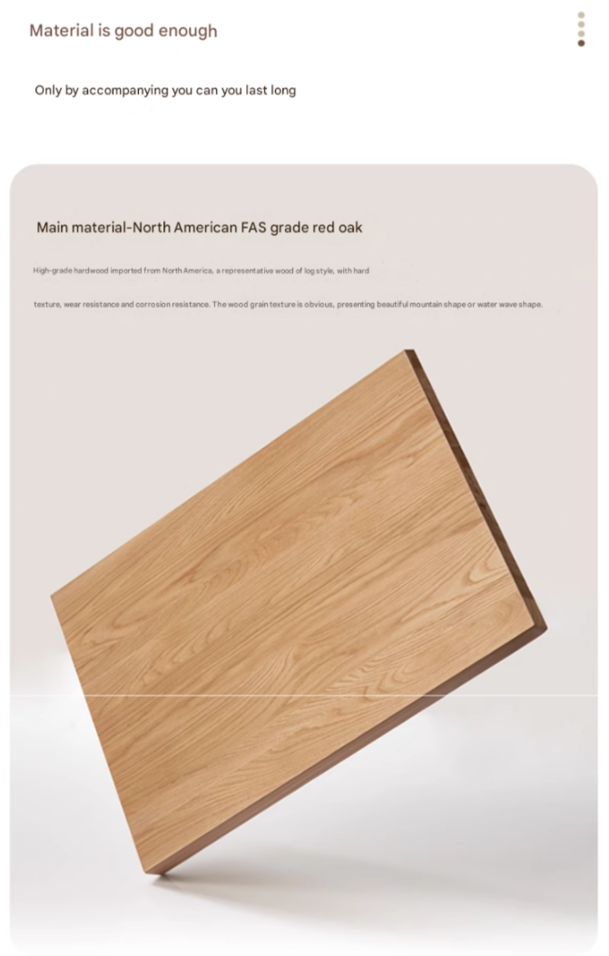 Oak Solid Wood Sofa Chair