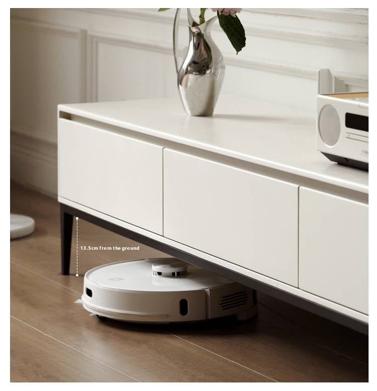 Poplar Solid Wood Cream Style TV Cabinet