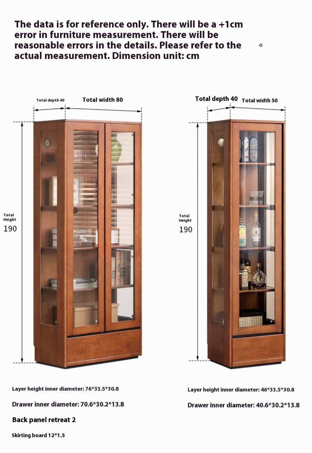 Poplar Solid Wood Antique Medieval Style Bookshelf