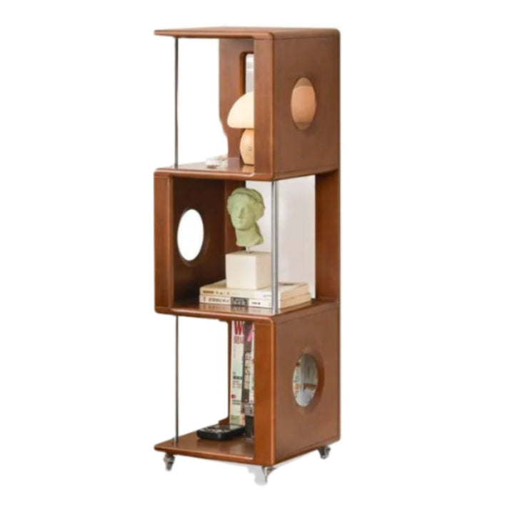 Poplar Solid Wood Antique Style Bookshelf