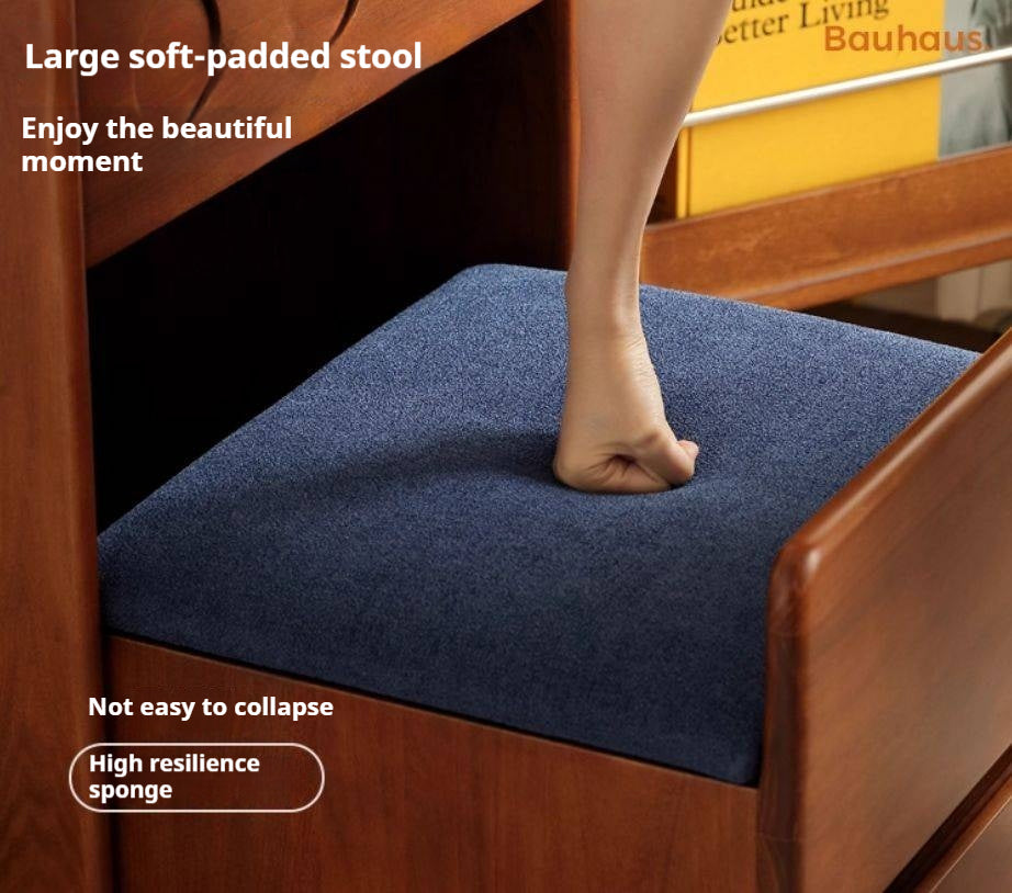 Poplar Solid Wood Classic Vintage Makeup Table