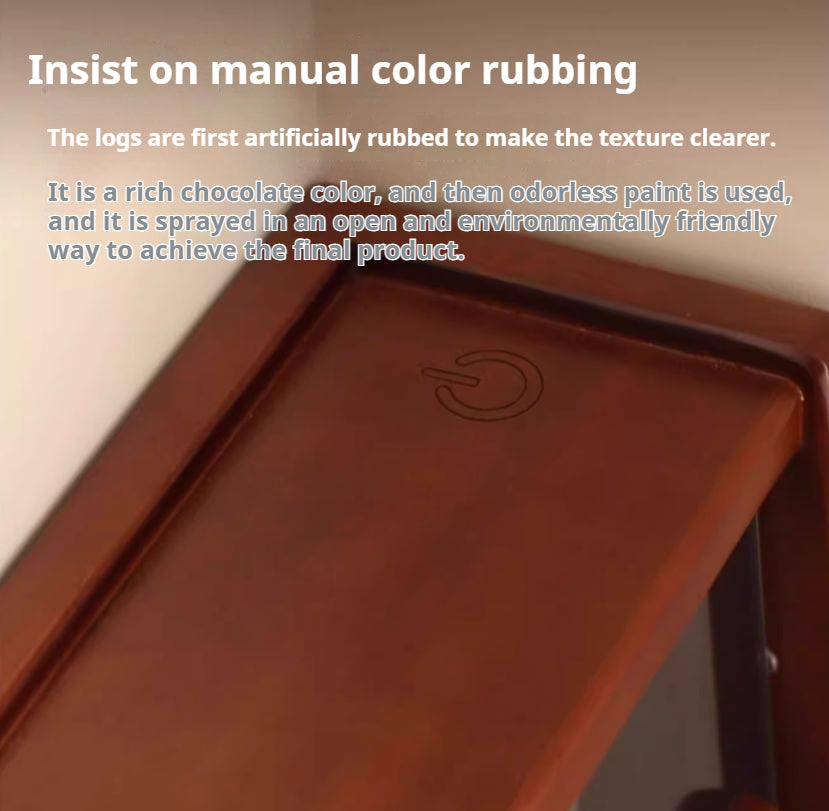 Pine Solid Wood Makeup Desk