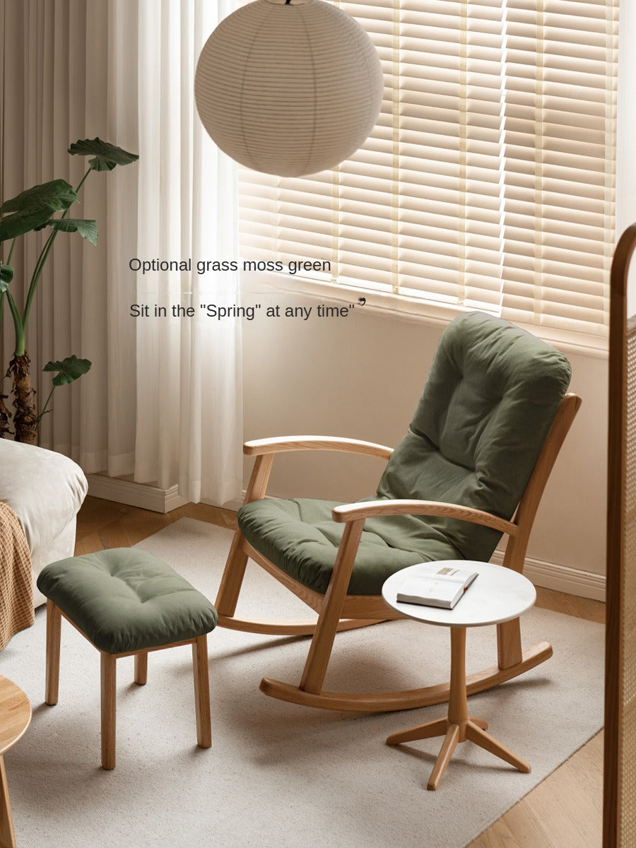 Oak Solid Wood Rocking Chair