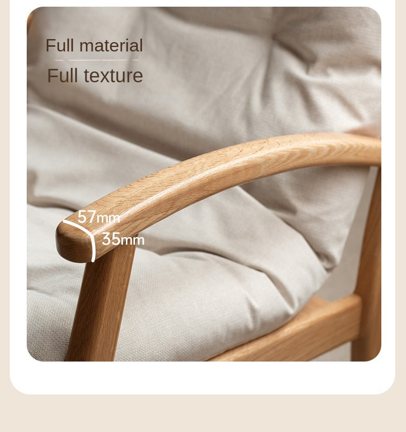 Oak Solid Wood Rocking Chair