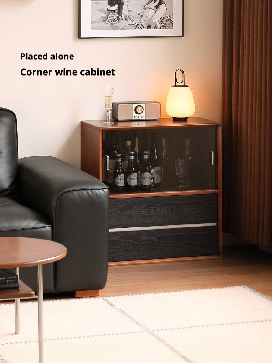 Poplar Solid Wood Ancient Style Bookcase