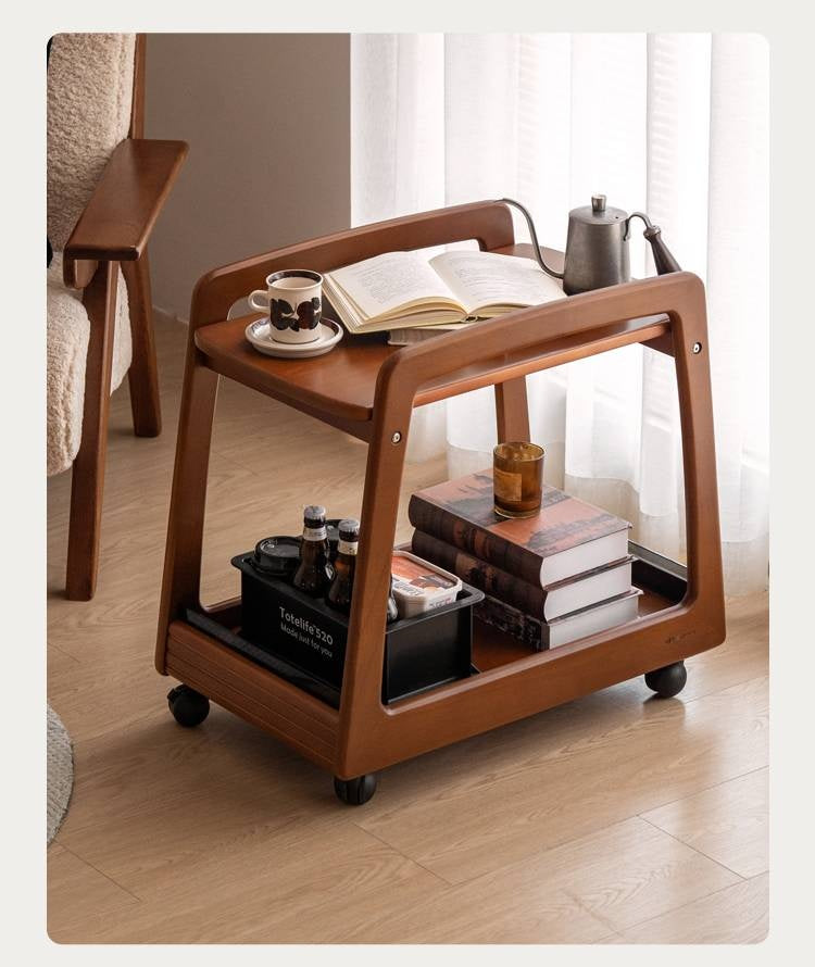 Poplar Solid Wood Antique Style Tea Table