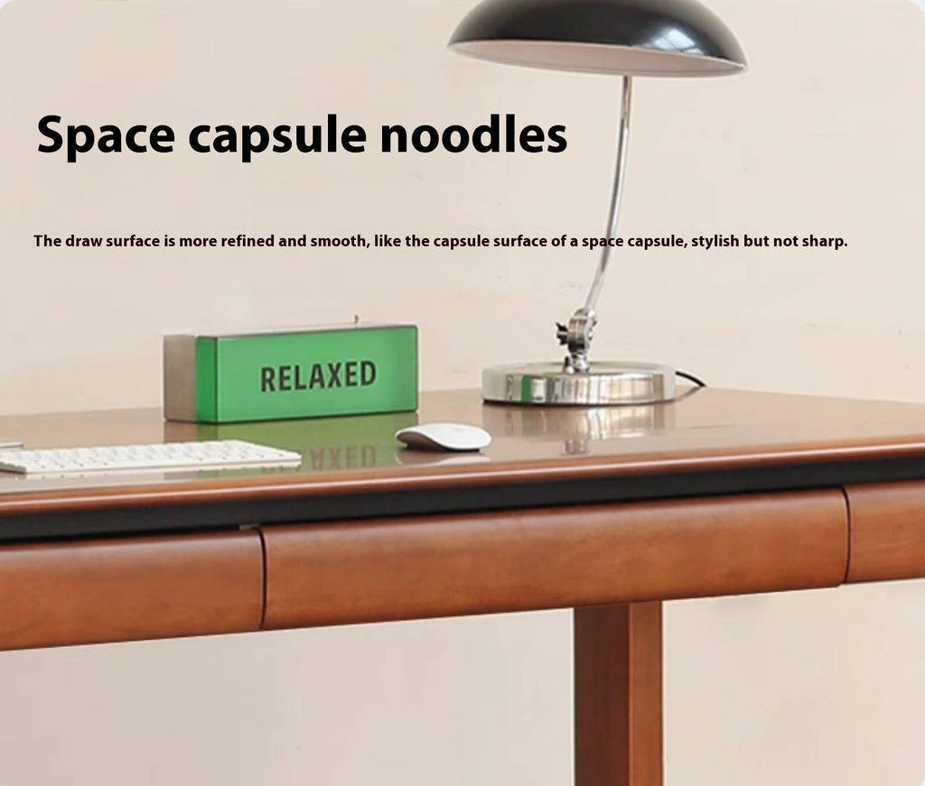 Poplar Solid Wood Antique Style Office Desk