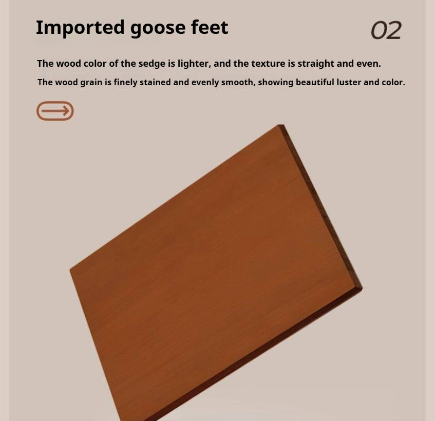 Poplar Solid Wood Ancient Style Elevating Tea Table