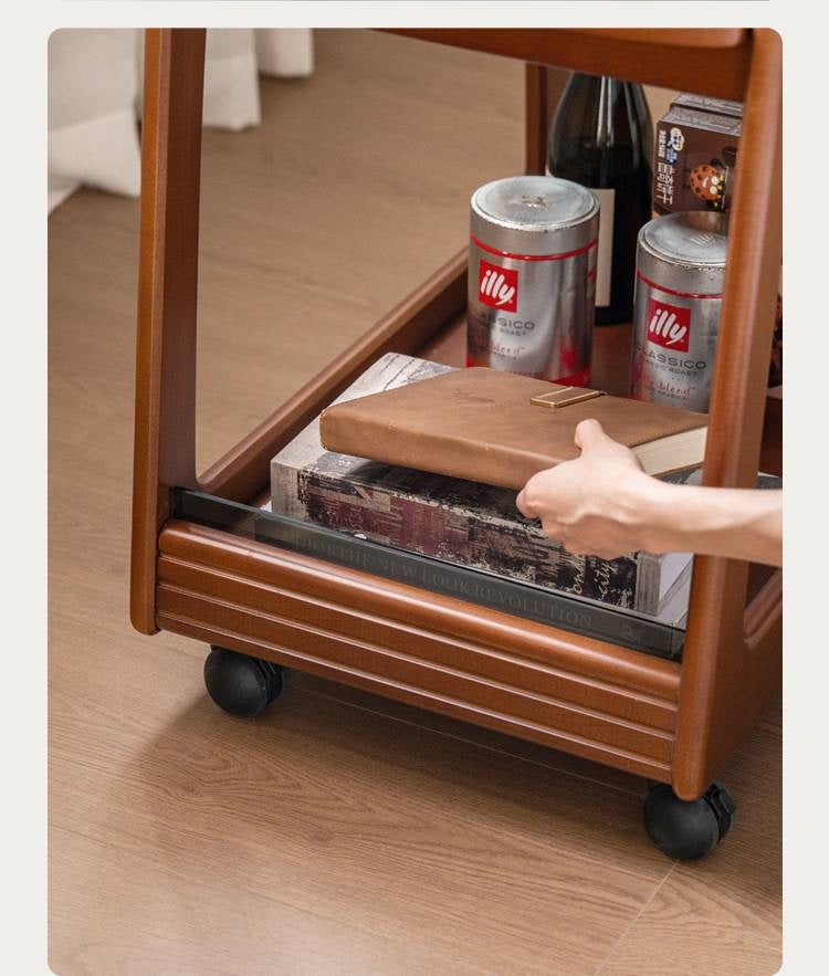 Poplar Solid Wood Antique Style Tea Table