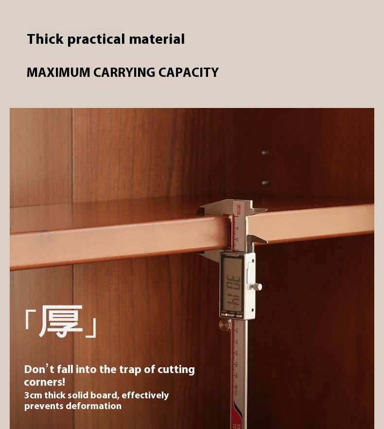 Poplar Solid Wood Antique Style Bookshelf Combination