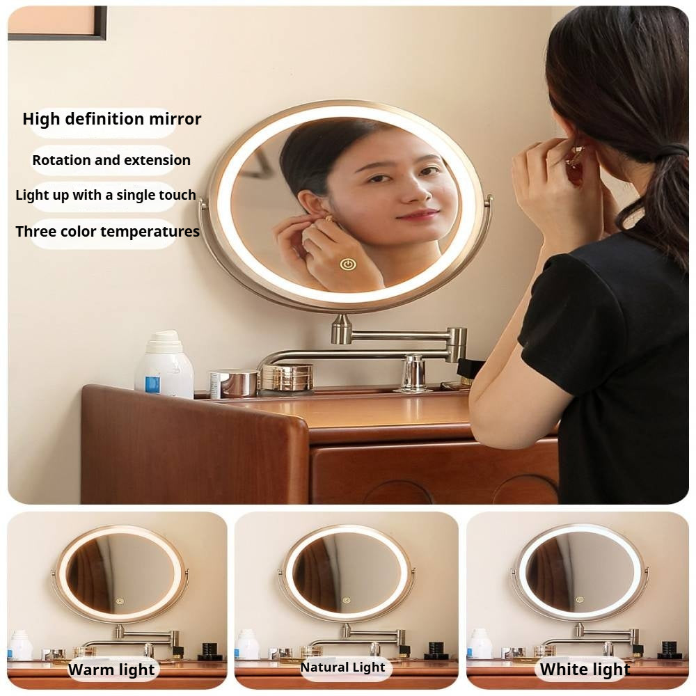 Poplar Solid Wood Classic Vintage Makeup Table