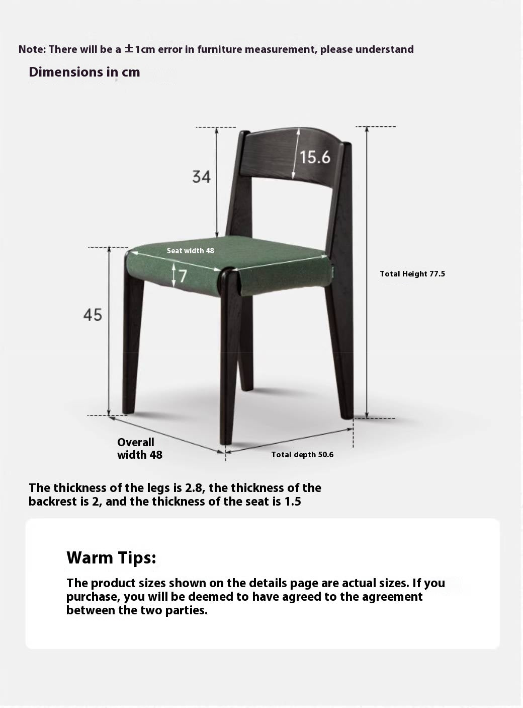 pcs 4 set Poplar Solid Wood Medieval Style Dining Chair