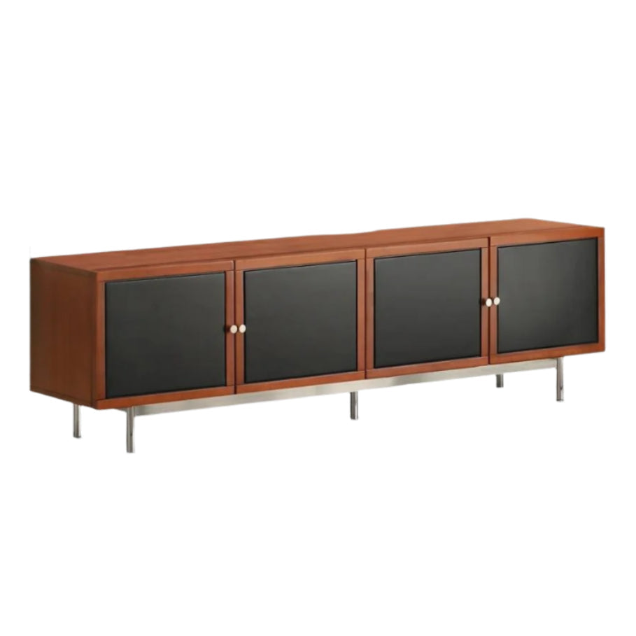 Poplar Solid Wood Bauhaus TV Stand