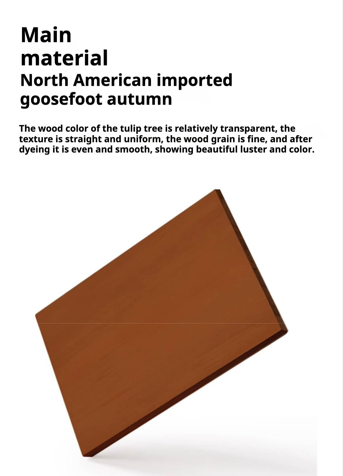 Poplar Solid Wood Antique Style Office Desk