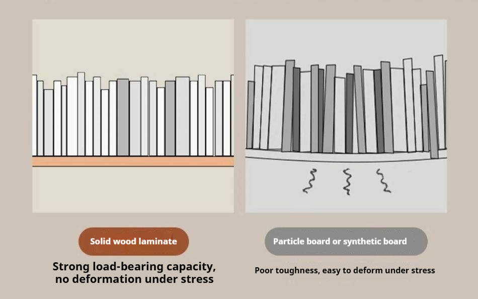 Poplar Solid Wood Combination Bookshelf Antique Style