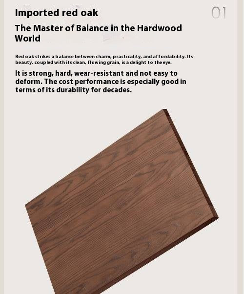 Oak Solid Wood Storage Rack